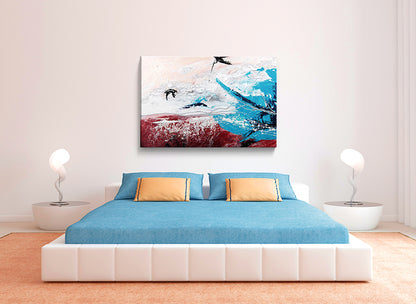 Abstrakce ručně malovaný obraz